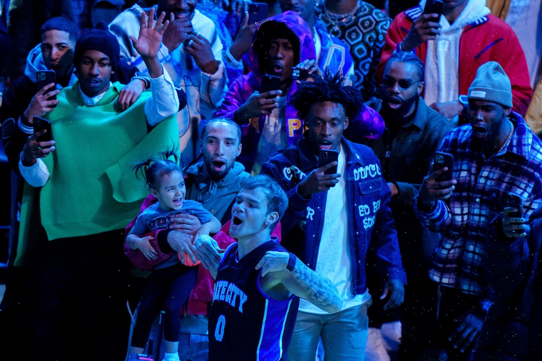 (Trent Nelson  |  The Salt Lake Tribune) Mac McClung, Philadelphia 76ers wins the Slam Dunk competition as part of NBA All-Star Weekend, in Salt Lake City on Saturday, Feb. 18, 2023.