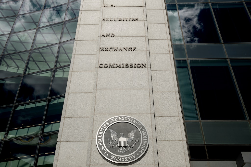(Andrew Harnik | AP file photo) This Aug. 5, 2017, file photo, shows the U.S. Securities and Exchange Commission building in Washington, D.C. The Salt Lake Regional Office has accused a Utah company of running a $50 million crypto fraud scheme.