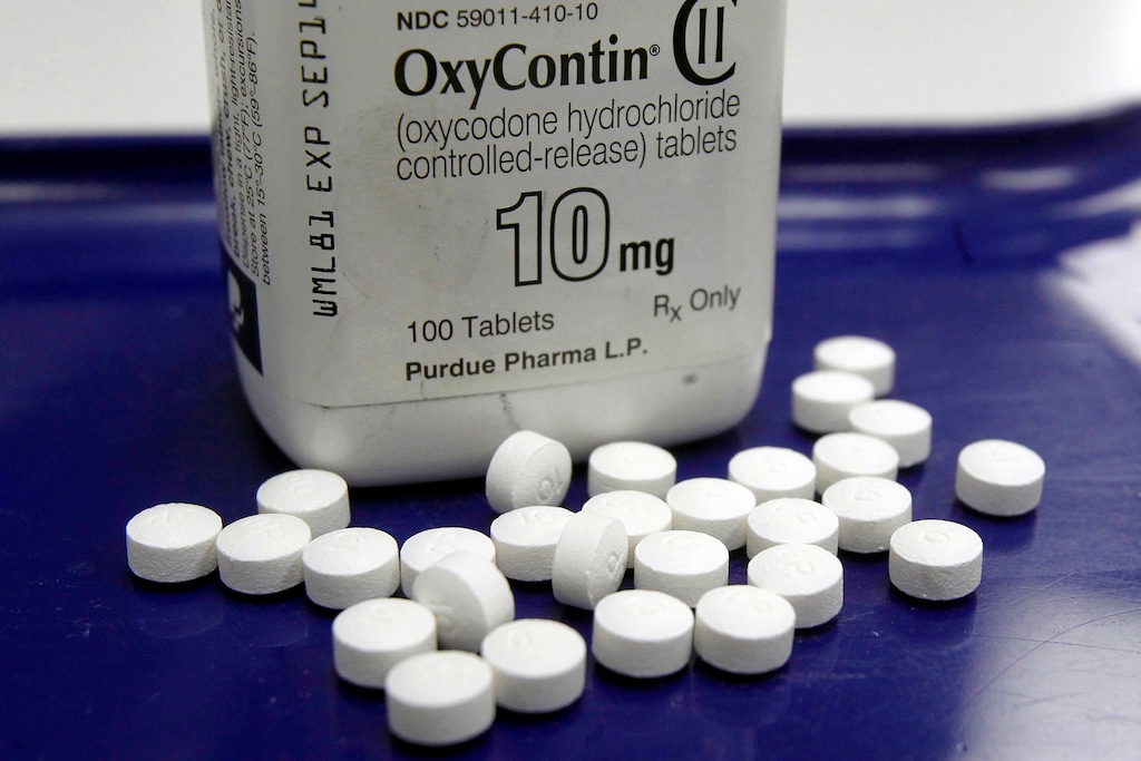(Toby Talbot | AP file photo) Law enforcement agencies across Utah are participating in National Prescription Drug Take Back Day on Saturday, April 24, 2021, to help people safely disposed of unused or expired prescription medication, such as OxyContin.