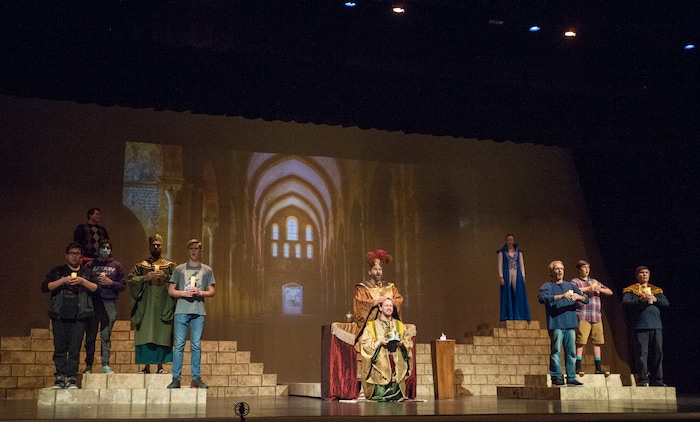 (Rick Egan  |  The Salt Lake Tribune) Local composer Daniel Carter has created a musical based on the Henry Van Dyke novella "The Other Wise Man." The production opens Nov. 29, at Wasatch Jr. High.