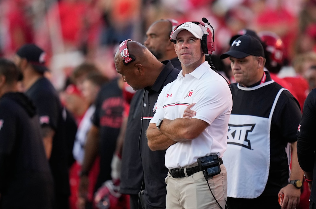 (Francisco Kjolseth | The Salt Lake Tribune) After nearly a decade as Utah's defensive coordinator, Morgan Scalley has taken over as the Utes' head coach.