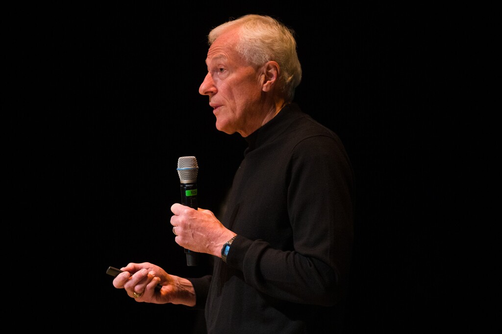 (Trent Nelson | The Salt Lake Tribune) Greg Bell (Utah Hospital Association), One Utah Summit at Southern Utah University (SUU) in Cedar City on Tuesday, Oct. 5, 2021. Bell denies allegations he accepted money from Brad Wilson as a political favor.