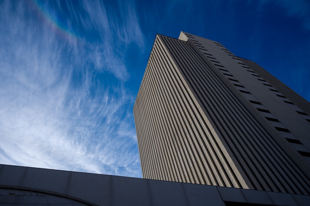 (Trent Nelson  |  The Salt Lake Tribune) The Church Office Building in Salt Lake City on Tuesday, Dec. 12, 2023. A federal appeals court has granted the church's appeal and will reconsider the tithing fraud case brought by James Huntsman.