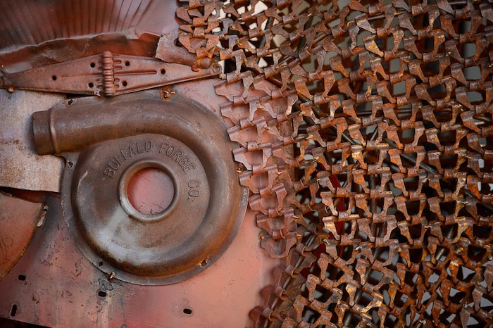 (Trent Nelson | The Salt Lake Tribune)Detail from a sculpture by Malen Pierson at the Utah Arts Festival in Salt Lake City, Thursday June 21, 2018.