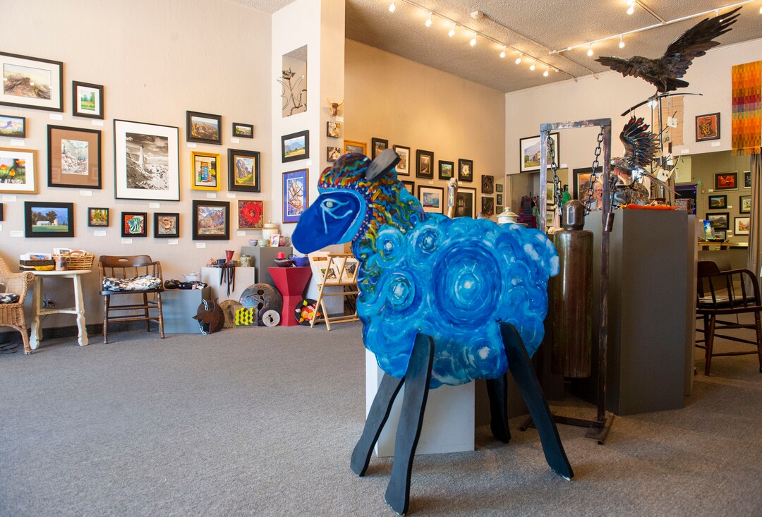 (Rick Egan  |  The Salt Lake Tribune)        The Artisans Art Gallery in Cedar City, Wednesday, June 19, 2019.