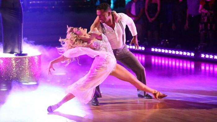 (Courtesy ABC) Witney Carson and Alfonso Ribeiro on "Dancing with the Stars."