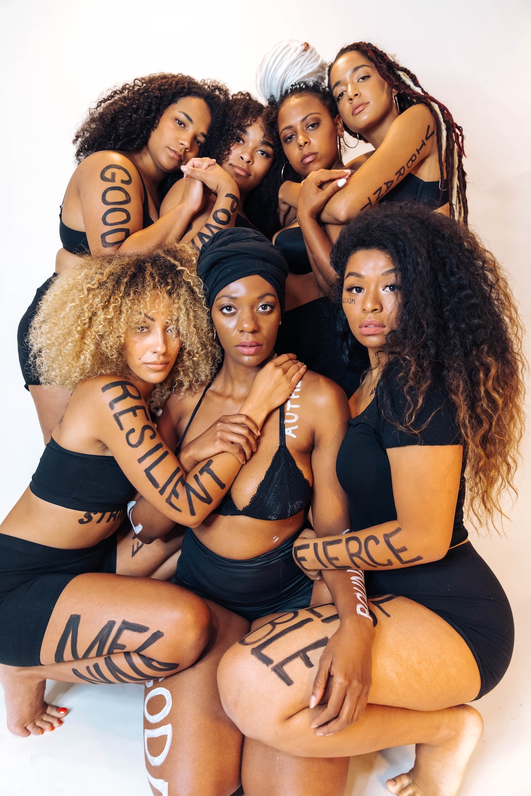 (Photo courtesy of Ana Brown Photo + Film) From left, back row: Shelby Gist, Kami Loertscher, Bri Ray and Nikole Patterson. From left, front row: Precious Stovall, Incachi Ovuoba and Stephanie Nguyen Lake.