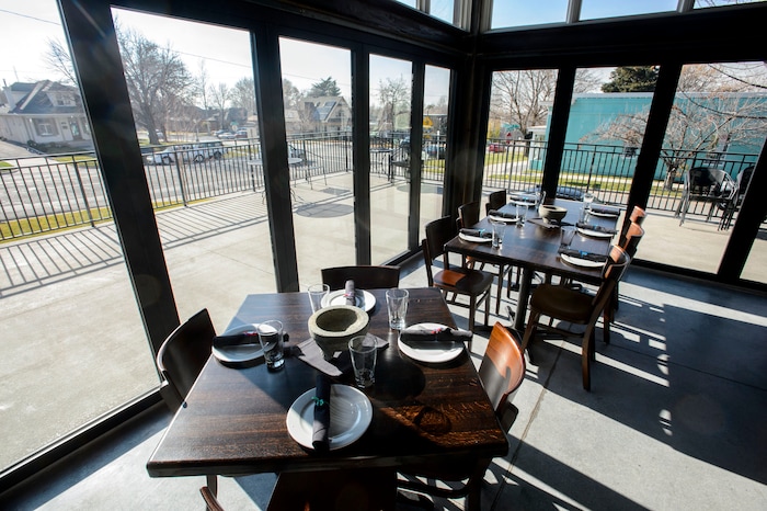 (Steve Griffin | The Salt Lake Tribune) (Steve Griffin | The Salt Lake Tribune) The Alamexo Cantina, a new addition to the 9th and 9th district, is a standout spot for margaritas, with regional Mexican cuisine that is light and intriguing.