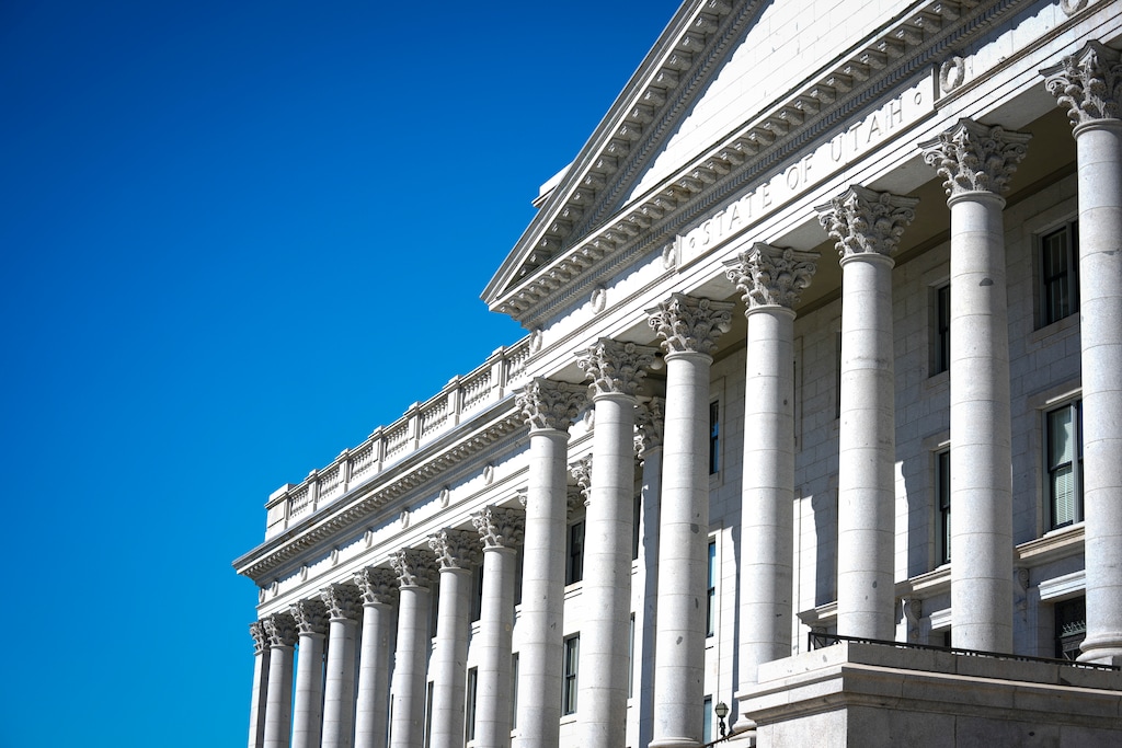 (Bethany Baker  |  The Salt Lake Tribune) The Utah Capitol in Salt Lake City on Wednesday, Sept. 30, 2026.