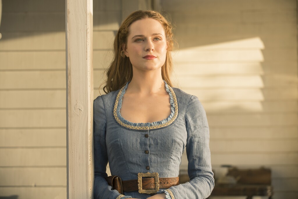 John P. Johnson  |  HBOEvan Rachel Wood stars in ÒWestworld.Ó