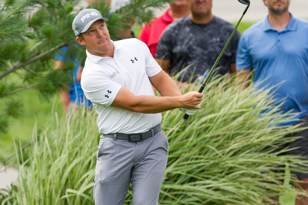 (Alex Gallivan  |  Special to the Tribune) Daniel Summerhays finished 6th during the final round of the Utah Championship on Sunday at Oakridge Country Club in Farmington