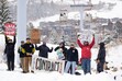 (Francisco Kjolseth  | The Salt Lake Tribune) Park City ski patrollers officially go on strike, citing unfair labor practices and marking the latest chapter in the union’s negotiations with Park City Mountain and its owner, Vail Resorts on Friday, Dec. 27, 2024.