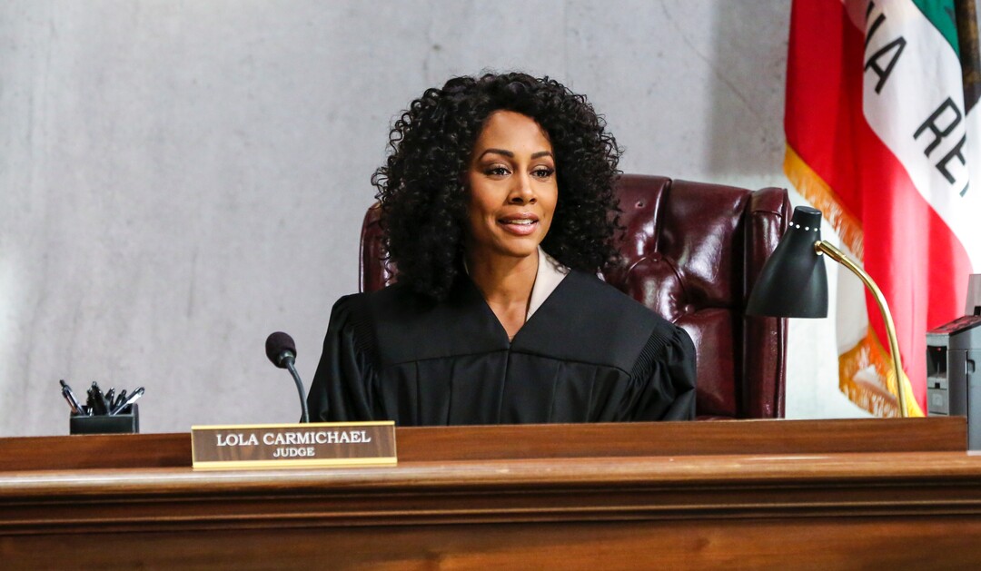 (Photo courtesy Michael Yarish/CBS) Simone Missick stars in “All Rise.”