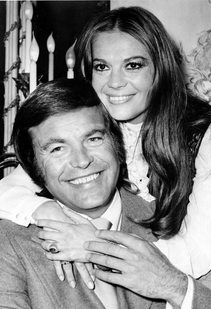 FILE - In this April 23, 1972 file photo, actor Robert Wagner and his former wife, actress Natalie Wood, pose at the Dorchester Hotel in London, England. Investigators are now calling Wagner a "person of interest" in the 1981 death of his wife Natalie Wood. Mystery has swirled around Wood's death. It was declared an accident but police reopened the case in 2011 to see whether Wagner or anyone else played a role (AP File Photo)