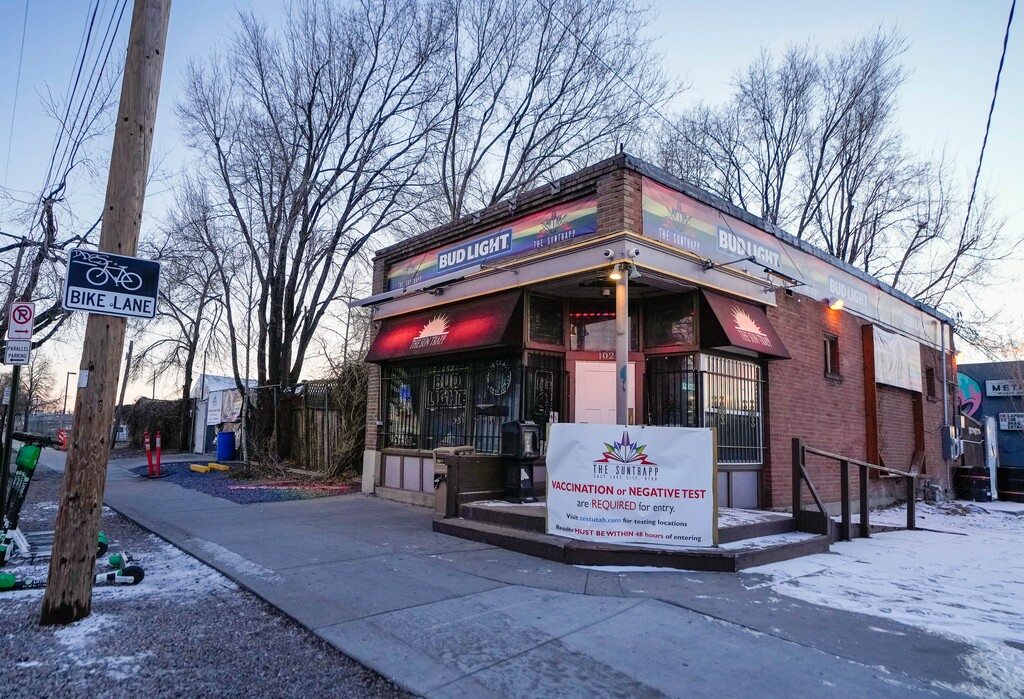 (Francisco Kjolseth | The Salt Lake Tribune) The Sun Trapp, an LGBTQ bar and dance club in Salt Lake City, pictured on Wednesday, Feb. 2, 2022, has been closed since Jan. 11 and is now the subject of a lawsuit involving its owners.