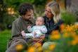 (Trent Nelson | The Salt Lake Tribune) Latter-day Saints Jason and Shelby Broadbent, with their first child, 4-month-old son Wells, in Salt Lake City. The couple earned their degrees at Utah State University before they had him.