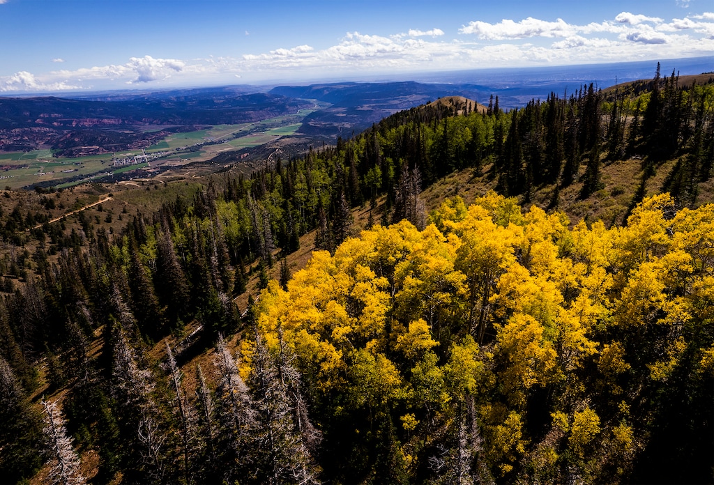 (Rick Egan | The Salt Lake Tribune) Utah’s Tabby Mountain provides scenic big game habitat in the western Uinta Basin, on Thursday, Sept. 22, 2022. The Utah Department of Natural Resources has tried buying 28,400 acres of trust lands here to manage as wildlife preserve open to the public, but was outbid by the Ute Indian Tribe.