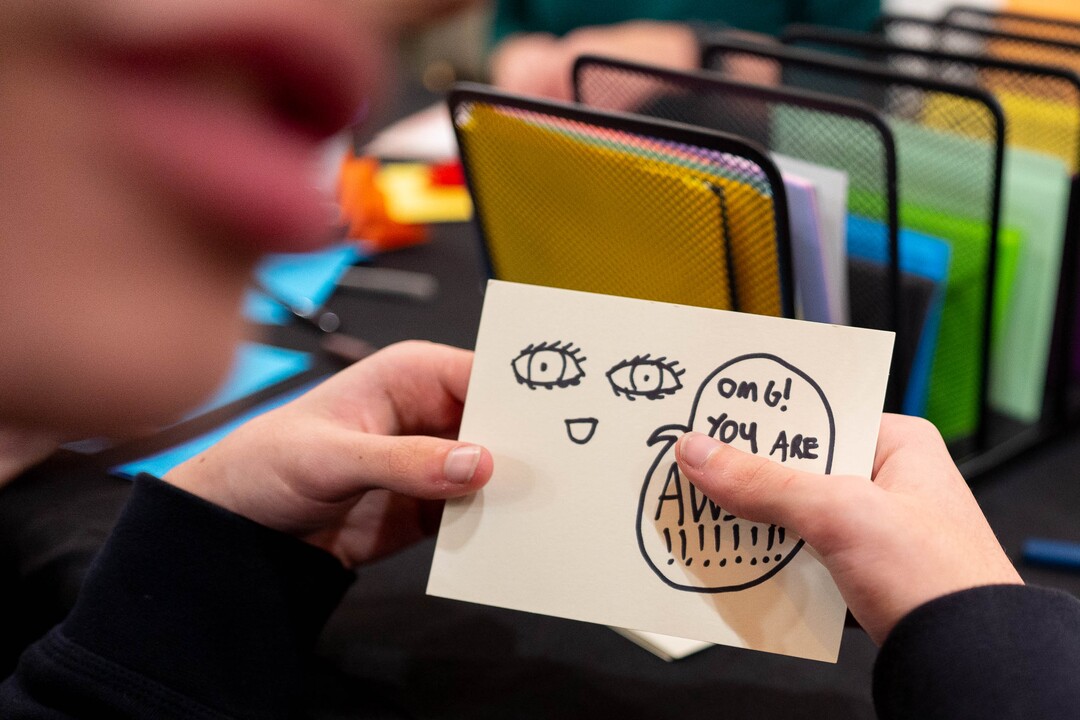 (Trent Nelson  |  The Salt Lake Tribune) The Love Letters project, at the Urban Arts Gallery in Salt Lake City on Friday, Jan. 17, 2020.