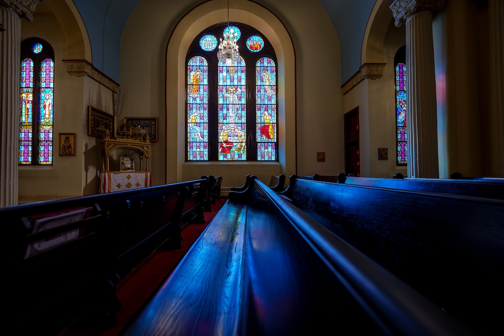 (Trent Nelson  |  The Salt Lake Tribune) Holy Trinity Greek Orthodox Cathedral in Salt Lake City on Tuesday, Oct. 8, 2024.