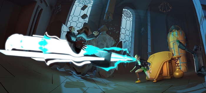 (  |  courtesy Sundance Institute) An image from "Masters of the Sun," a work made by  will.i.am, apl de ap, and Taboo (members of The Black Eyed Peas) based on their Marvel comics title, which will appear in the New Frontier VR Experiences program of the 2018 Sundance Film Festival.