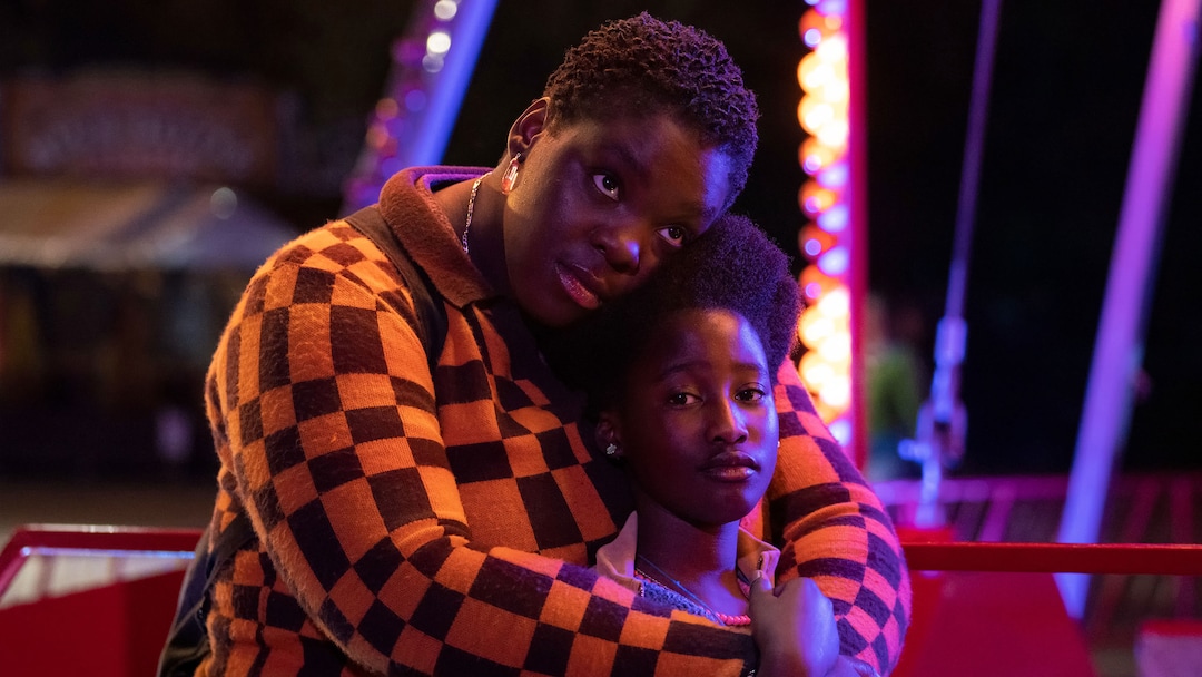 (Saskia Coulson  |  Sundance Institute) Déborah Lukumuena, left, and Le'Shantey Bonsu play mother and daughter in writer-director Adura Onasile's "Girl," an official selection of the World Dramatic competition at the 2023 Sundance Film Festival.