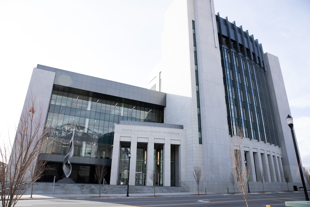 (Rachel Rydalch | The Salt Lake Tribune) The 4th District Courthouse in Provo, Wednesday, March 16, 2022. There are now 83 women suing a Provo OB-GYN, alleging him harmed them over a 40 year span.