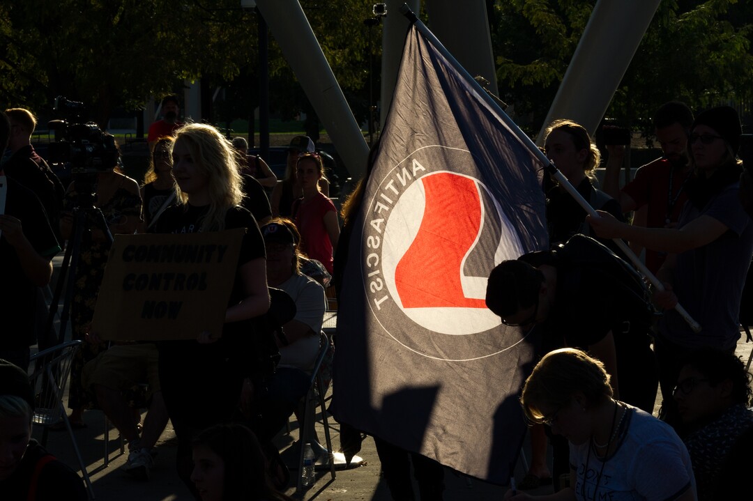 (Alex Gallivan | Special to the Tribune) People protest at an Emergency Rally hosted by Utah Against Police Brutality, in response to the arrest of U of U nurse Alex Wubbels. Wubbels was arrested by SLCPD Detective Jeff Payne after she refused to take blood from an unconscious patient, which is against hospital policy.
