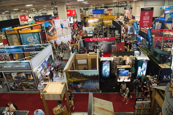 Leah Hogsten | The Salt Lake Tribune
Outdoor Retailer Summer Market trade show for outdoor industryÕs manufacturers and retail buyers, August 3, 2016, at the Salt Palace Convention Center.