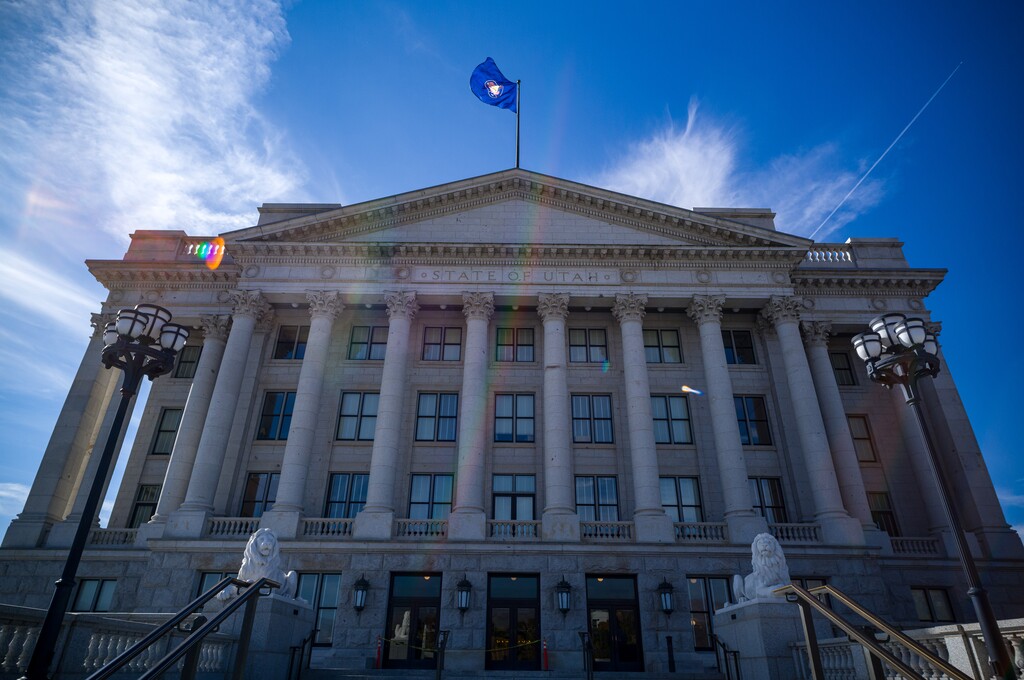 (Trent Nelson  |  The Salt Lake Tribune) The Utah Capitol in Salt Lake City on Thursday, Oct. 30, 2025.