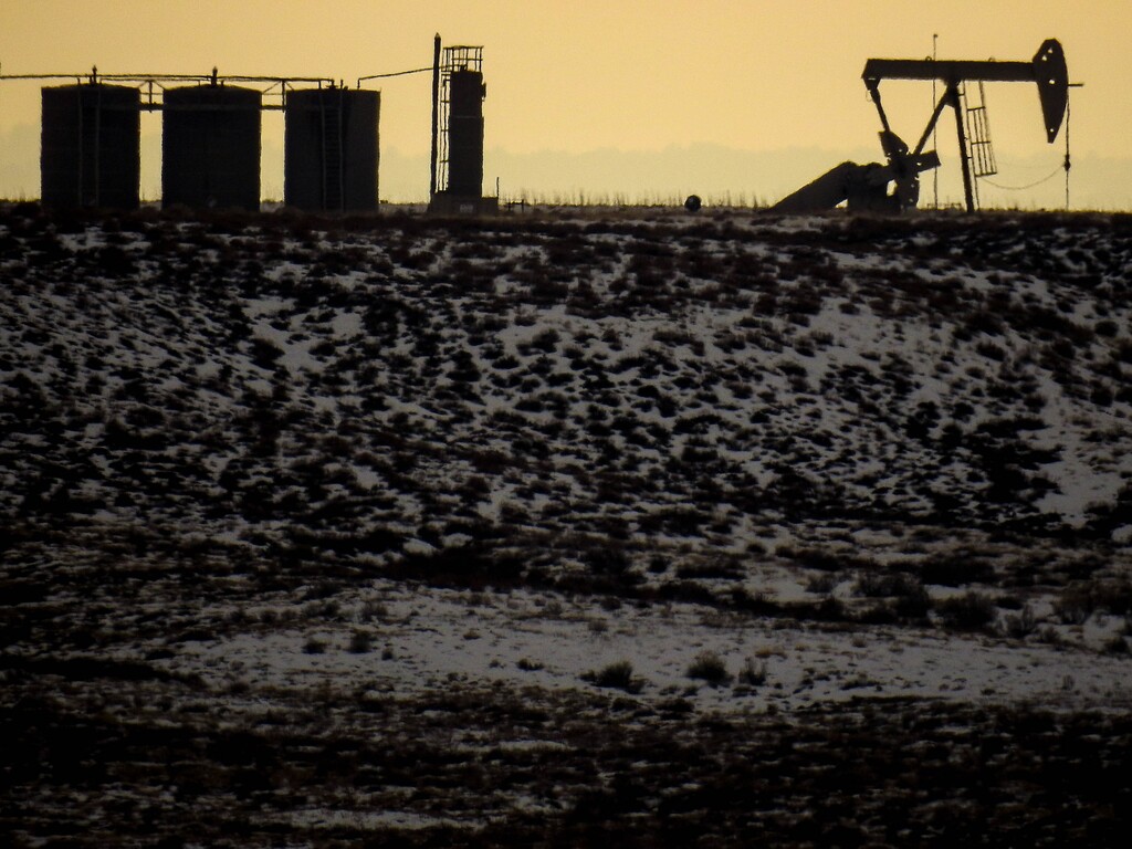 Trent Nelson  |  The Salt Lake TribuneOil wells along the Nine Mile Canyon National Backcountry Byway in Duchesne County, Tuesday January 19, 2016.