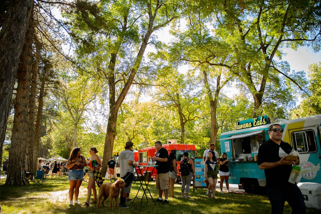 (Trent Nelson | Salt Lake Tribune file photo) The Food Truck Face Off — seen here in 2018 — returns to Salt Lake City's Liberty Park, Saturday, July 16, 2022.