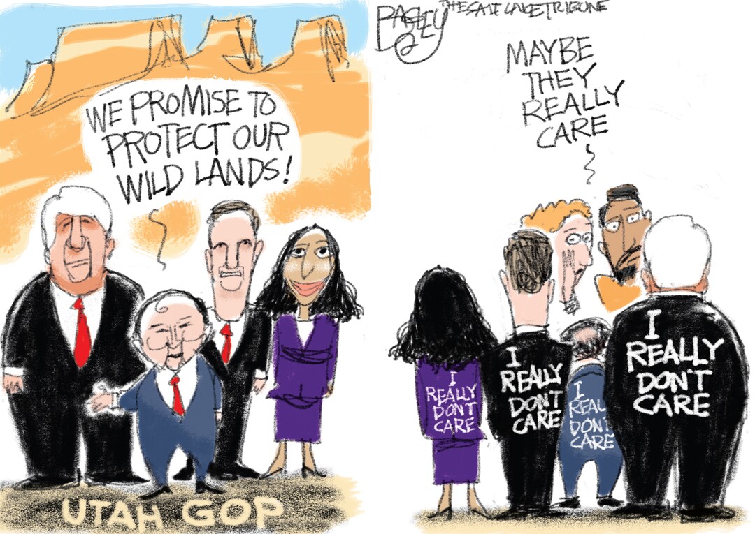 This Pat Bagley cartoon appears in The Salt Lake Tribune on Friday, June 22, 2018.