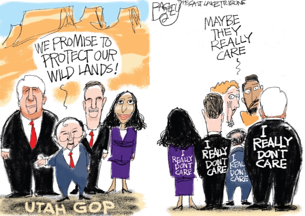 This Pat Bagley cartoon appears in The Salt Lake Tribune on Friday, June 22, 2018.