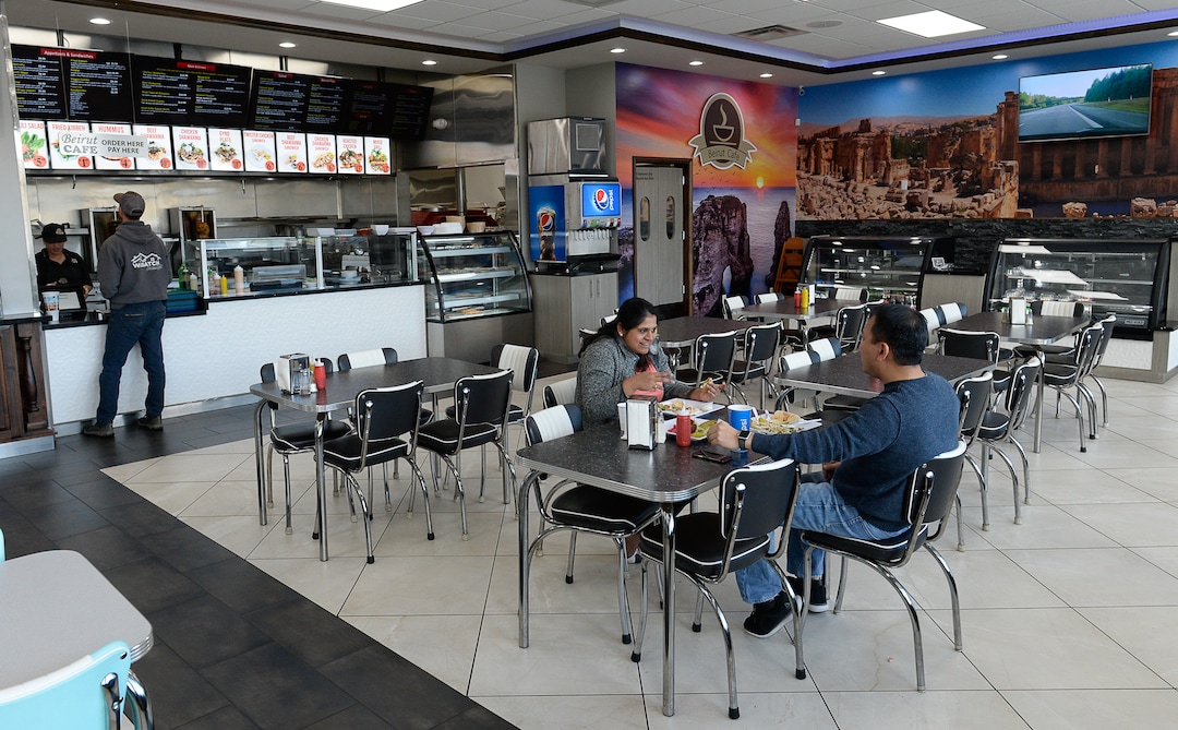 (Francisco Kjolseth  |  The Salt Lake Tribune) Beirut Cafe serves fast-casual Lebanese food in Murray.