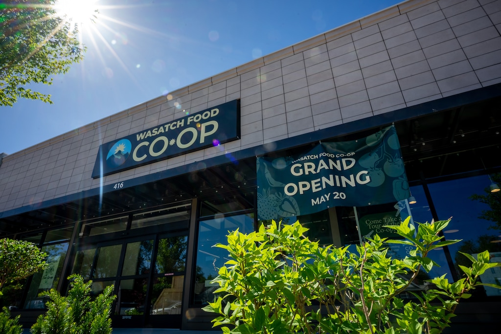 Salt Lake City's new food co-op is opening this week. Take a look inside