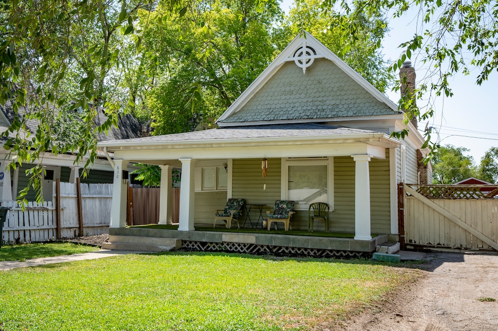 (Rick Egan | The Salt Lake Tribune) Historic home at 630 S. 700 East near Trolly Square on Thursday, July 30, 2026. 
