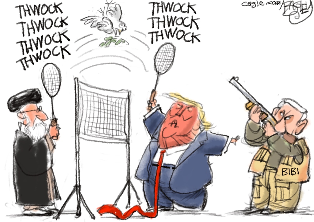 Pat Bagley | Peace in Our Time