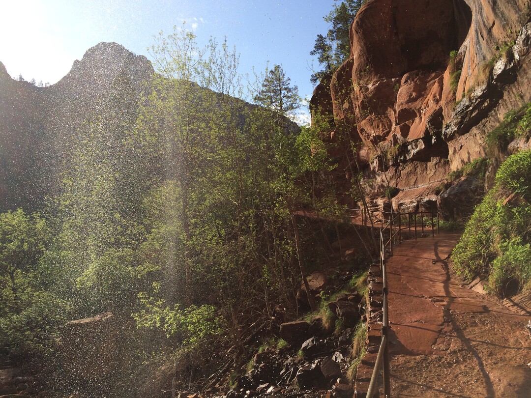 Lindsay Whitehurst  |  Salt Lake TribuneEmerald Pools hike.