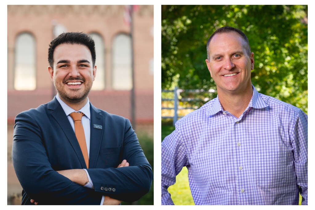 (Provided) Ogden mayoral candidates Taylor Knuth and Ben Nadolski.
