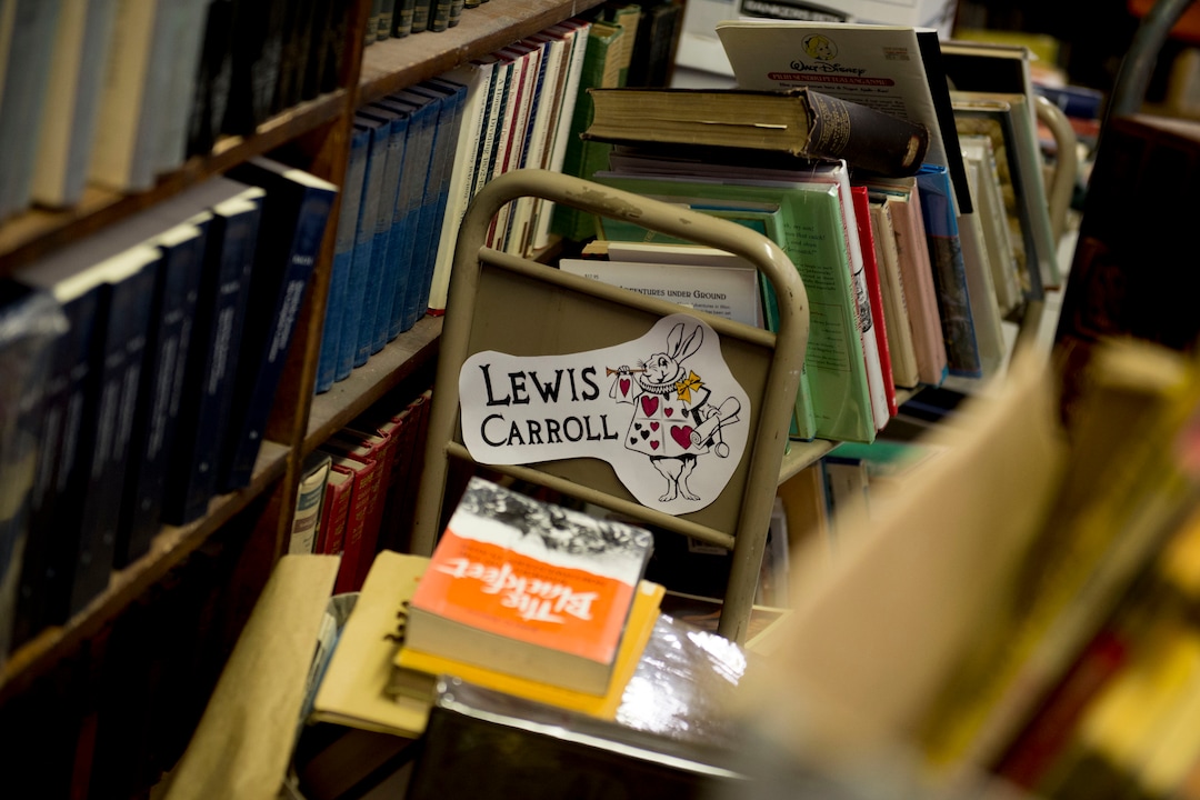 (Jeremy Harmon  |  The Salt Lake Tribune) Books fill shelves and racks at Ken Sanders Rare Books in Salt Lake City on January 16, 2020.