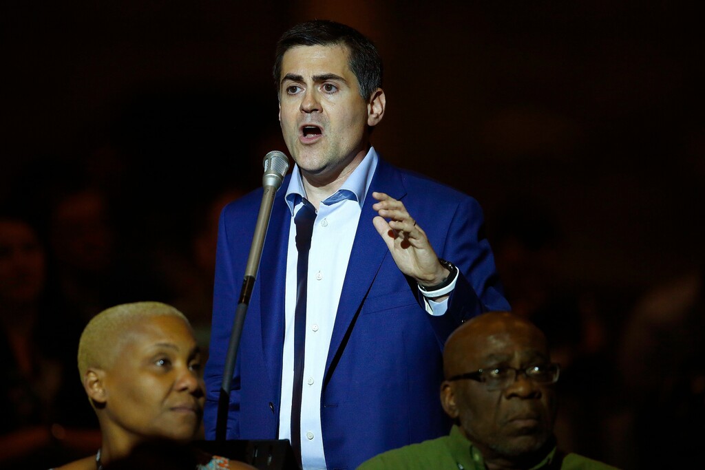 (AP Photo | Ross D. Franklin) In this Wednesday, June 14, 2017 photo, Russell Moore, president of the Ethics & Religious Liberty Commission, speaks at the Southern Baptist Convention annual meeting in Phoenix.