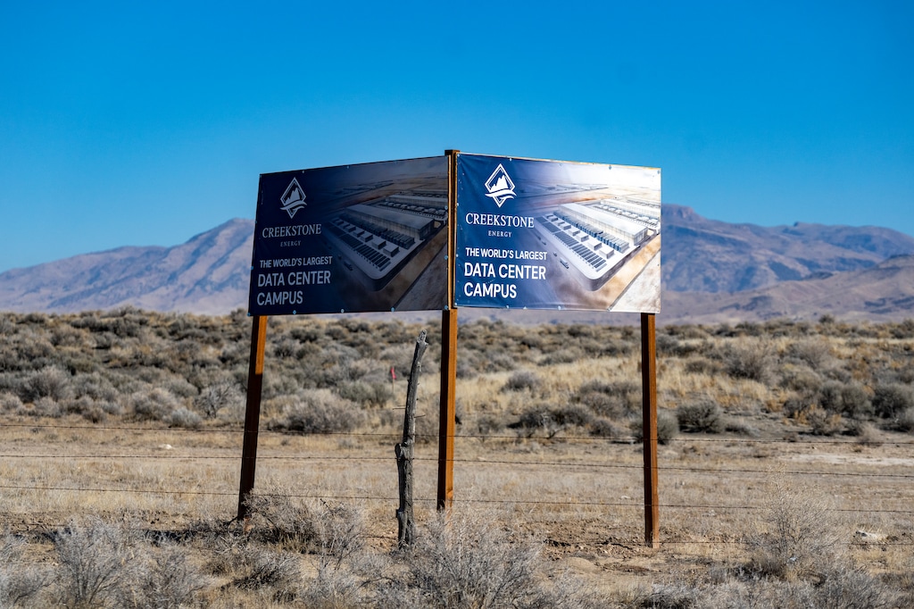 (Rick Egan | The Salt Lake Tribune) The site for the Creekstone Energy Data Center Campus on Thursday, Feb. 5, 2026.
