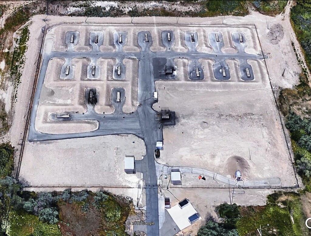 (Photo courtesy of Utah Department of Environmental Quality) For decades, highly reactive waste has been burned at the Naval Industrial Reserve Ordnance Plant (NIROP) in West Valley City. This Google Earth image depicts the 17 burn pans in which up to 160,000 pounds of rocket propellant and other dangerous waste is burned each year with no emission controls. Environmental groups are asking Utah regulators to require defense contractor Northrop Grumman to dispose of this material in safer ways. The image is included in Northop's draft permit, now under review by the Utah Department of Environmental Quality.