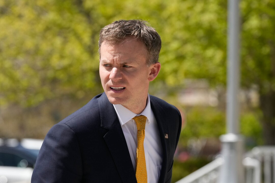 (Francisco Kjolseth | The Salt Lake Tribune) Rep. Blake Moore, R-Utah, arrives for the funeral of former U.S. Sen. Orrin Hatch at The Church of Jesus Christ of Latter-day Saints Institute of Religion in Salt Lake City on Friday, May 6, 2022. Hatch, the longest-serving Republican senator in U.S. history and the longest-serving from Utah, died April 23 at age 88.