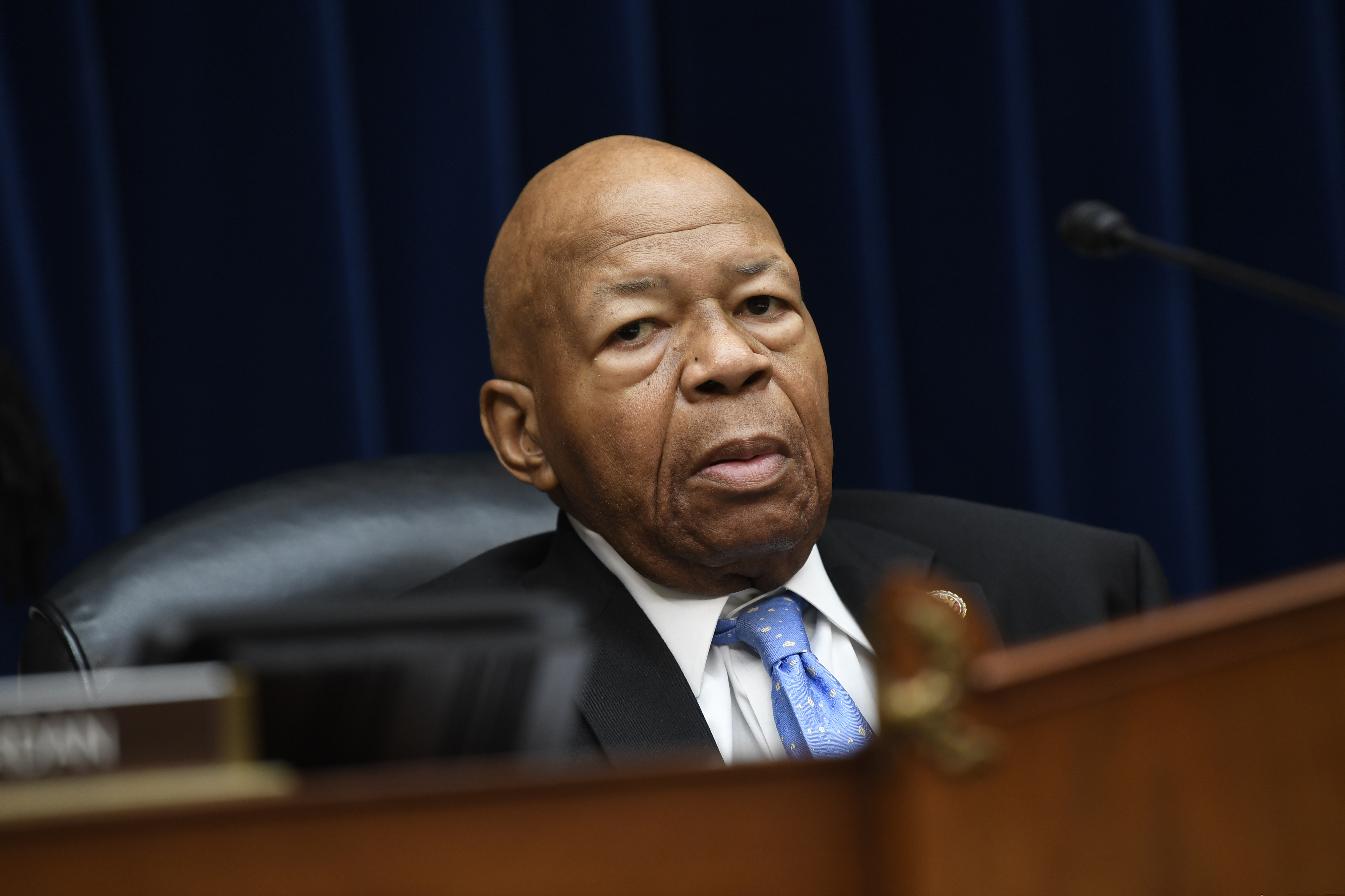 (Susan Walsh | AP file photo)  House Oversight Committee chairman Rep. Elijah Cummings, D-Md., waits to start a hearing on Capitol Hill in Washington, Monday, July 15, 2019.