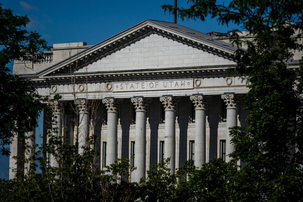 (Trent Nelson  |  The Salt Lake Tribune) The Utah Capitol in Salt Lake City on Wednesday, July 8, 2026.