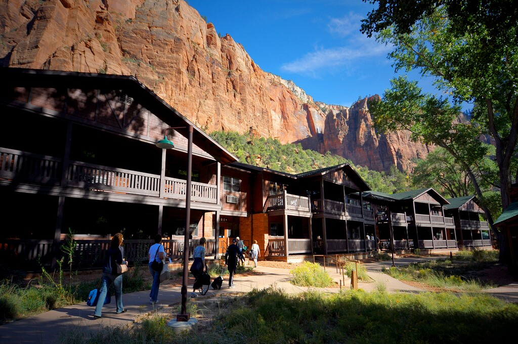 (Courtesy photo) The Sentinel and The Watchman hotel buildings at Zion National Park Lodge recently earned LEED Silver certification for adopting measures to create healthy, highly efficient and cost-saving buildings.