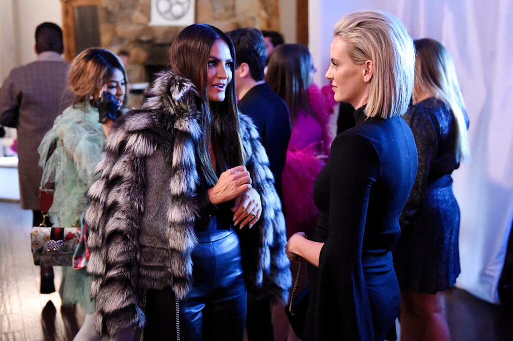 (Photo courtesy of Fred Hayes/Bravo) Mary Cosby, Lisa Barlow and Whitney Rose in “The Real Housewives of Salt Lake City.”