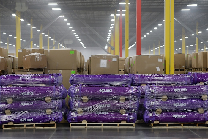 (Francisco Kjolseth | The Salt Lake Tribune)  Purple, an Alpine based company that has developed tech to manufacture flexible mattresses at a 574,000 square foot plant in Grantsville, is among many Utah companies that are categorized as important "high growth" companies in Utah and Salt Lake counties. 