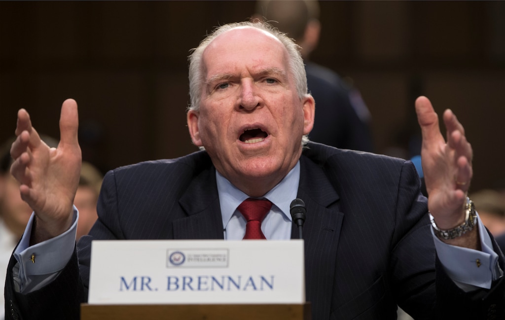 (J. Scott Applewhite | The Associated Press) CIA Director John Brennan testifies on Capitol Hill in Washington, Thursday, June 16, 2016, before the Senate Intelligence Committee hearing on the Islamic State. Brennan said that the Islamic State remains "formidable" and "resilient," is training and attempting to deploy operatives for further attacks on the West and will rely more on guerrilla-style tactics to compensate for its territorial losses in the Middle East.